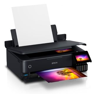 Multifuncional de tinta Epson EcoTank L8180, imprime/escanea/copia, LAN/Wi-Fi/USB 2.0