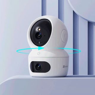 CÁMARA DE SEGURIDAD INTERIOR WIFI EZVIZ DOBLE LENTE H7C