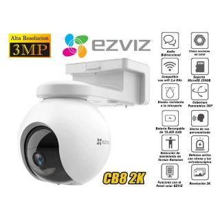 CAM IP PT 3MP CON BATERIA WIFI
