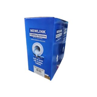 CABLE UTP CAT6 INTERIOR 4 PARES 23AWG AZUL – 305M UL